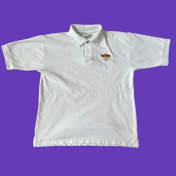 Hard Rock Cafe Shirts Vintage Hard Rock Cafe Polo Shirt